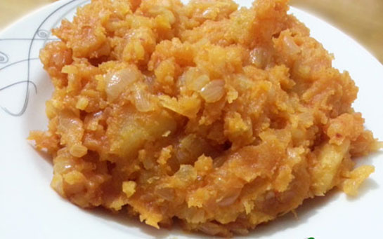 Soğanlı Patates Püresi Tarifi ve Malzemeleri